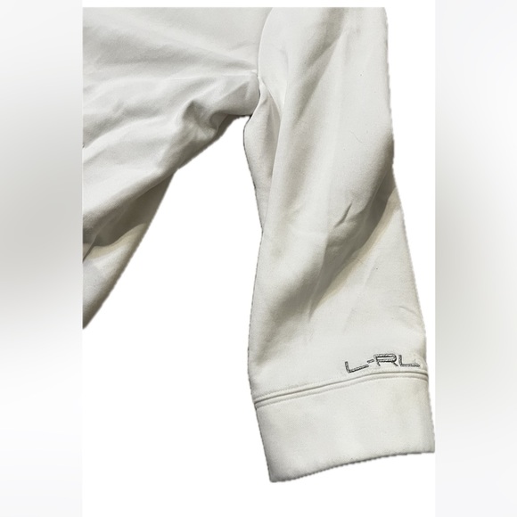 Lauren Ralph Lauren Small Zipup Like New White and Silver - Picture 5 of 7